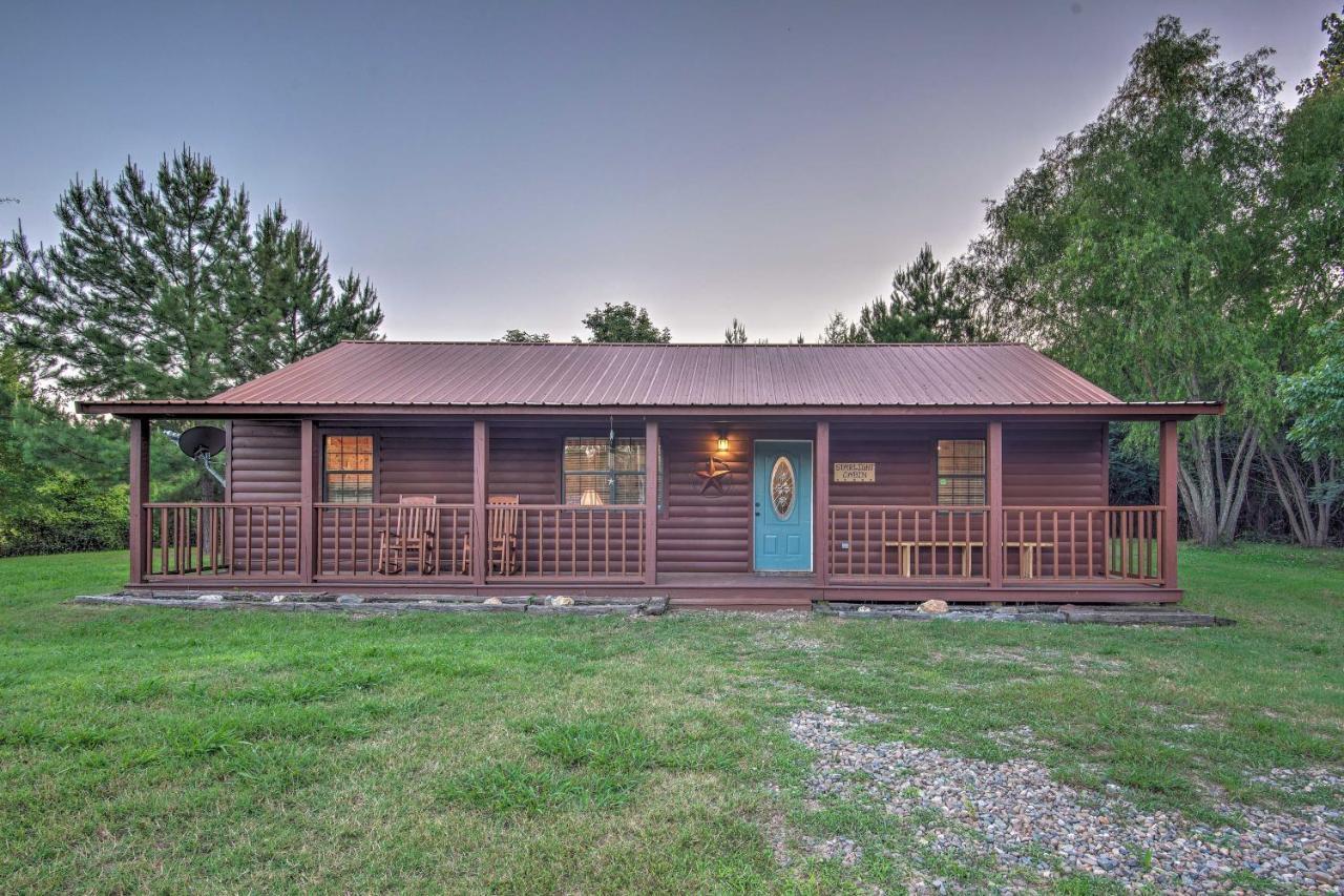 Broken Bow Starlight Cabin With Private Hot Tub! Exteriör bild