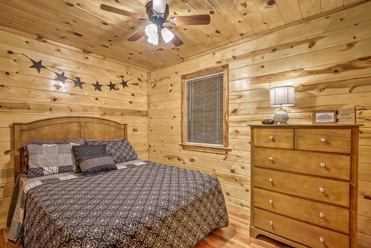 Broken Bow Starlight Cabin With Private Hot Tub! Exteriör bild