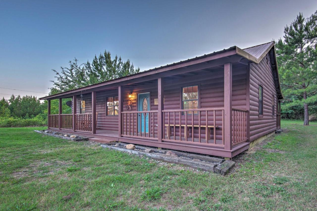 Broken Bow Starlight Cabin With Private Hot Tub! Exteriör bild