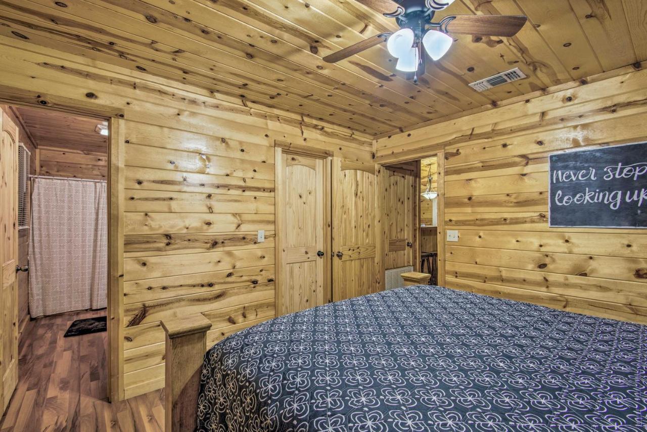 Broken Bow Starlight Cabin With Private Hot Tub! Exteriör bild